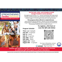 Strengthening Families Program for Parent Youth ages 10-14